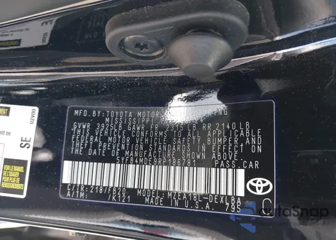 2024 Toyota Corolla Le from USA, damaged, VIN 5YFB4MDE9RP186781